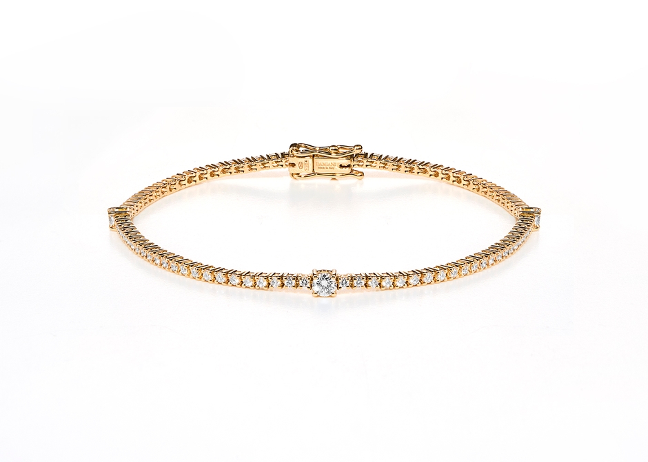 ダミアーニの新作ダイヤモンド ブレスレット 「ノッテ ディ サン ロレンツォ」YGXダイヤモンド