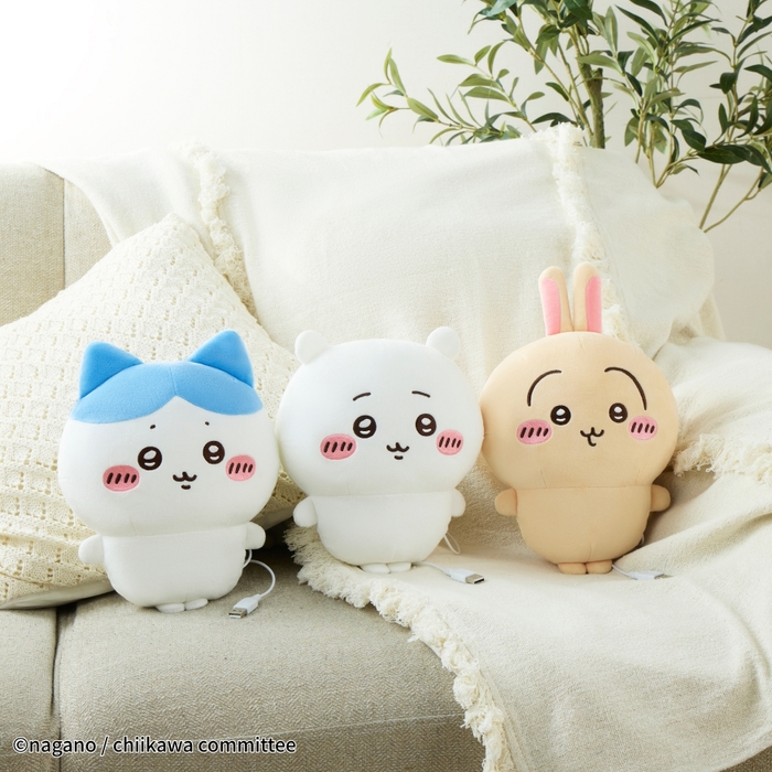 あったかぬいぐるみ ちいかわ/ハチワレ/うさぎ イメージ1