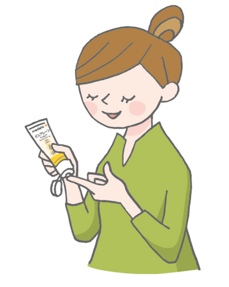 出しやすいチューブに