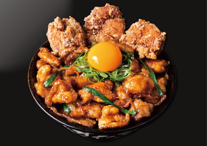 唐揚げ合盛り“極”ホルモン丼　1&#44;180円(税込)