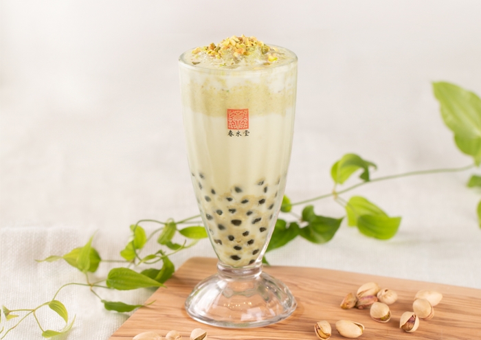 タピオカピスタチオミルクティー』