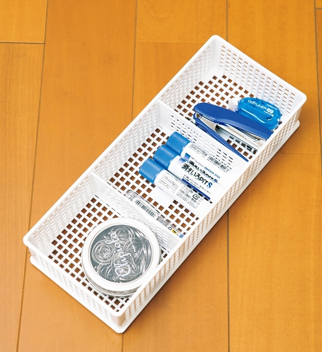 <ポイント>家じゅうのモノを、4つの方法でゆる～く収納　1.仕切る