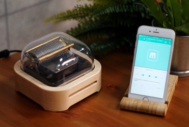 世界初、アプリ連動で好きな音楽・音源を自由に作曲、再生　 スマートオルゴール『Muro Box(ミューロボックス)』が 12月8日(水)よりインターネット限定にて一般販売開始