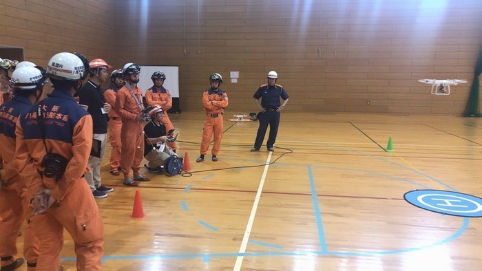 ドローン操縦体験