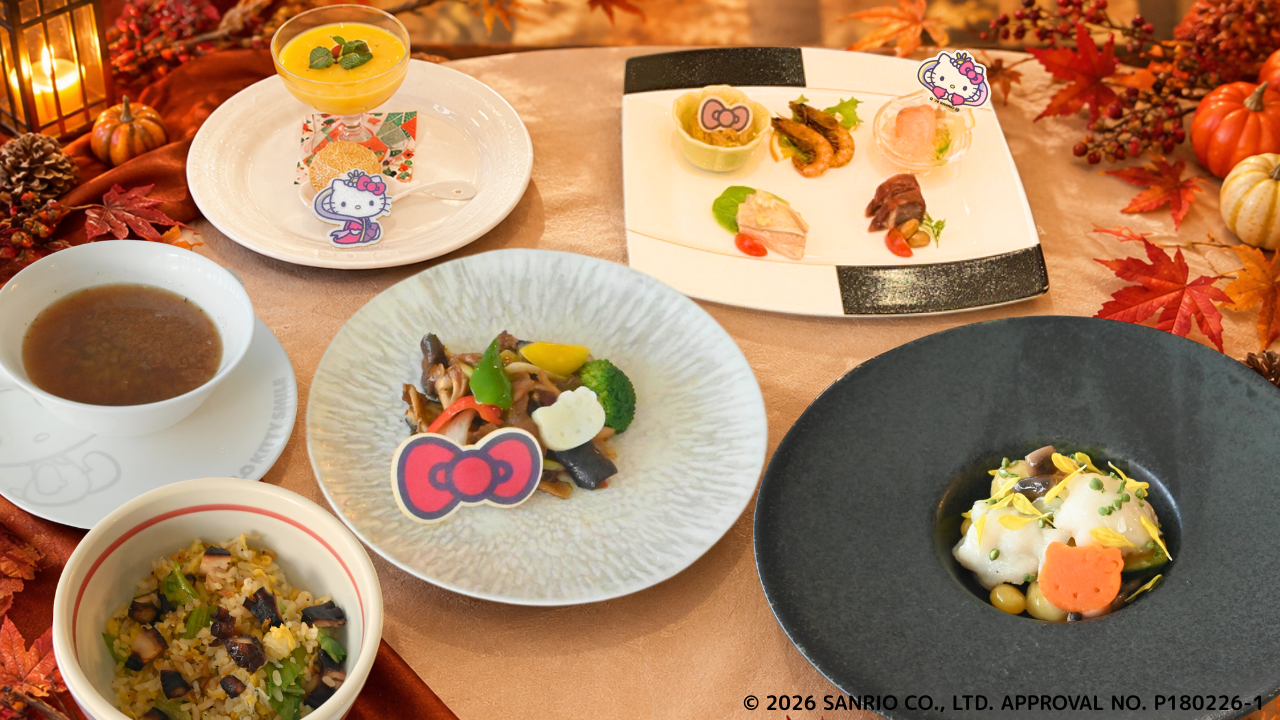ハローキティと楽しむ“食欲の秋”！今だけの限定グルメが登場「AWAJI HELLO KITTY APPLE LAND」秋フードまとめ情報を公開！