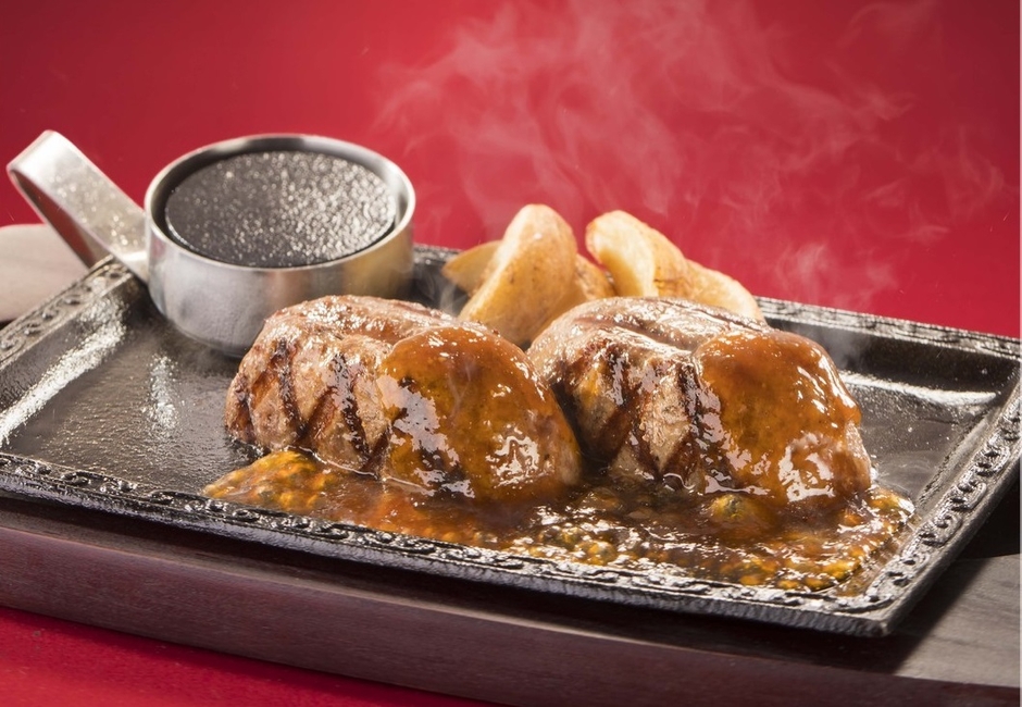 超!力こぶハンバーグ メイン画像