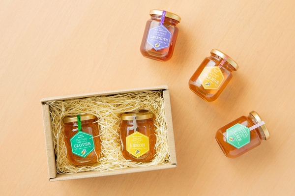 「ミエレオリジナル選べる蜂蜜セット」 1,980円（税込）
