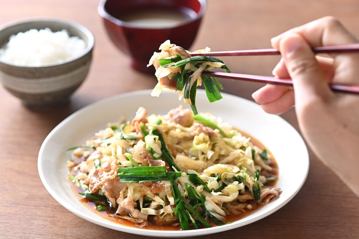 大分のソウルフード にら豚