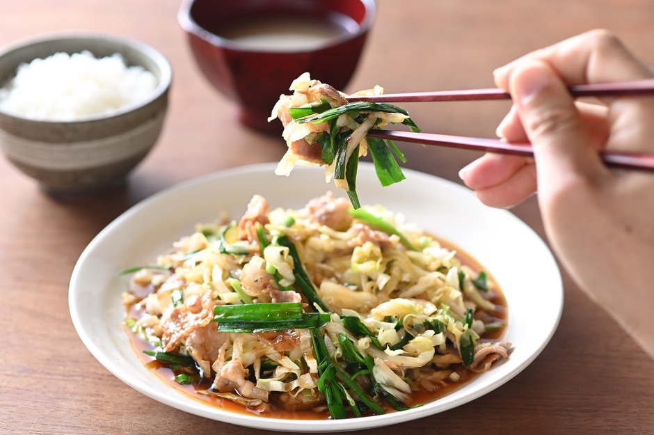 大分のソウルフード　にら豚