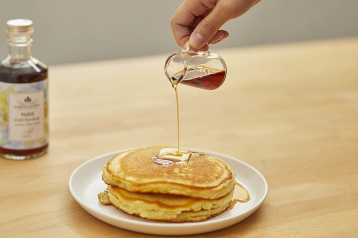パンケーキにかけてもおいしい