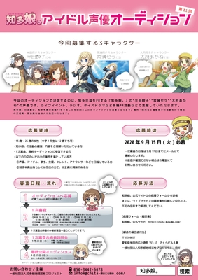 オーディションチラシ詳細