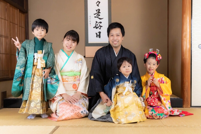 七五三京町家スタジオ撮影お客様写真