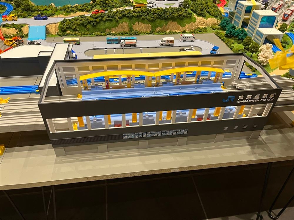 ジオラマ(芦原温泉駅)