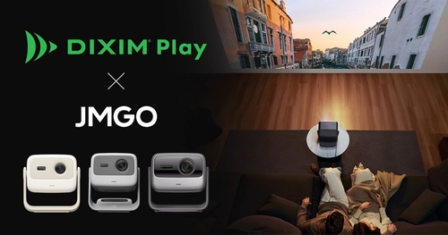テレビ番組視聴アプリ「DiXiM Play」、 Google TV搭載プロジェクター「JMGO N1Sシリーズ」の 最新3機種に対応