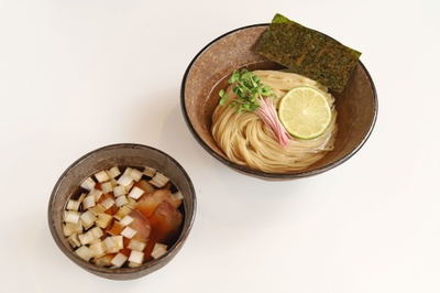 昆布水つけ麺醤油