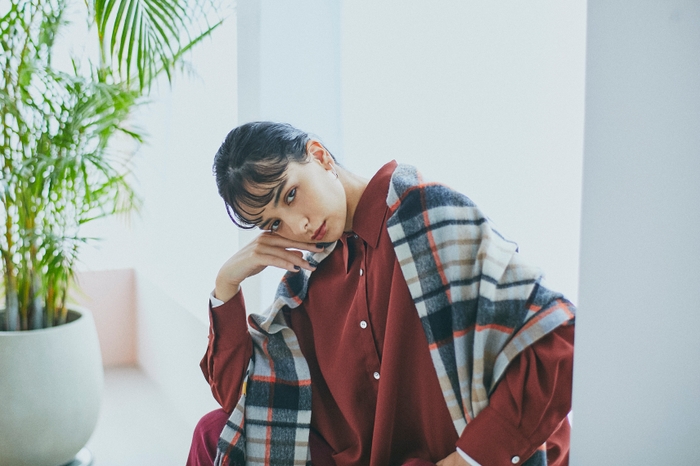 miel(ミエル)チェックストール モカブラウン