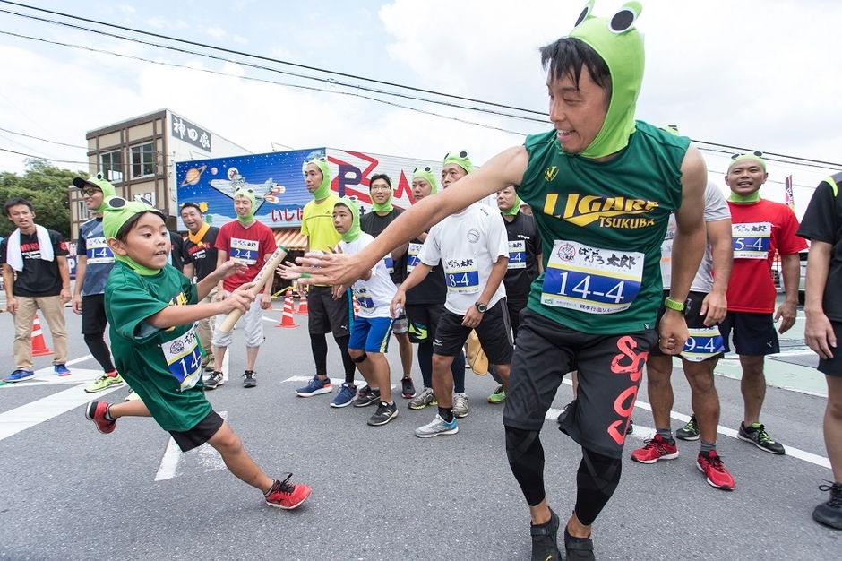 家族の絆をバトンタッチ!