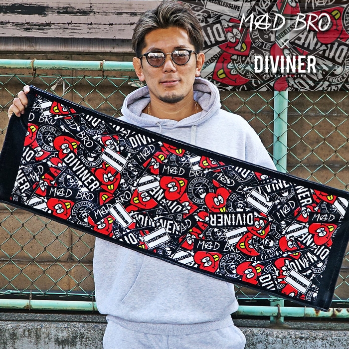 MADBRO×DIVINER Collaboration Towel