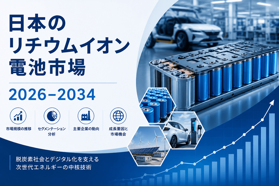 日本のリチウムイオン電池市場
