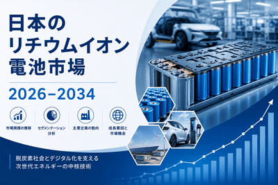日本のリチウムイオン電池市場