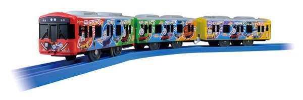 プラレール「S-59 京阪電車13000系きかんしゃトーマス号」　※レールは別売りです