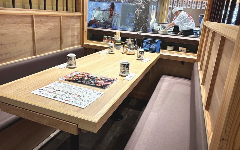 6人～8人掛けBOX席