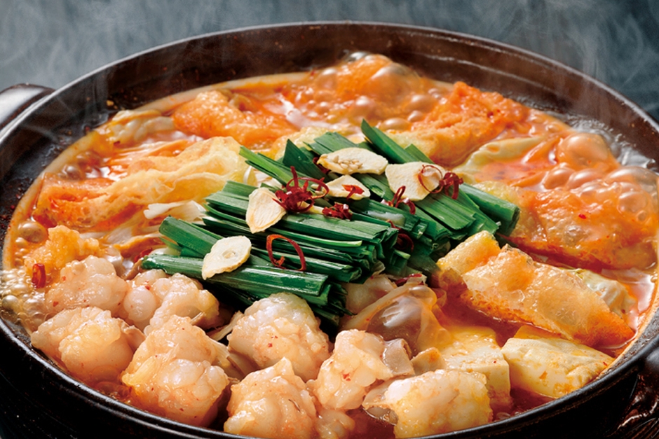 「赤からもつ鍋」(1,490円　1人前)