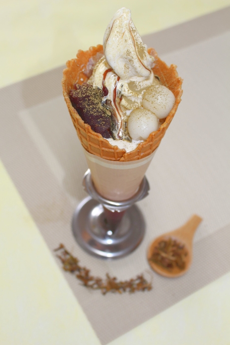 ほうじ茶デコレーション