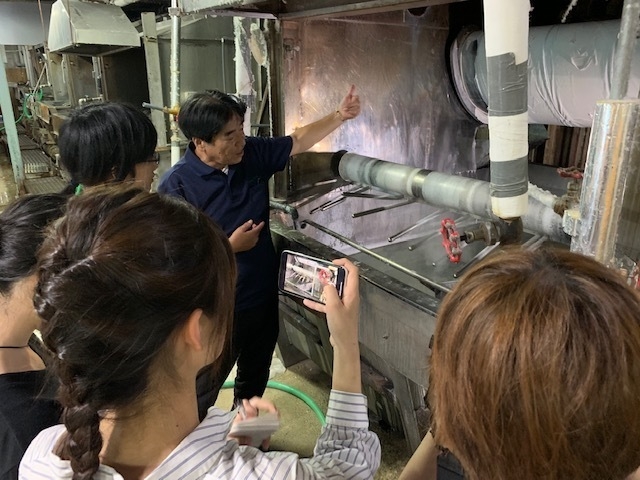 泉州タオル製造工程見学8