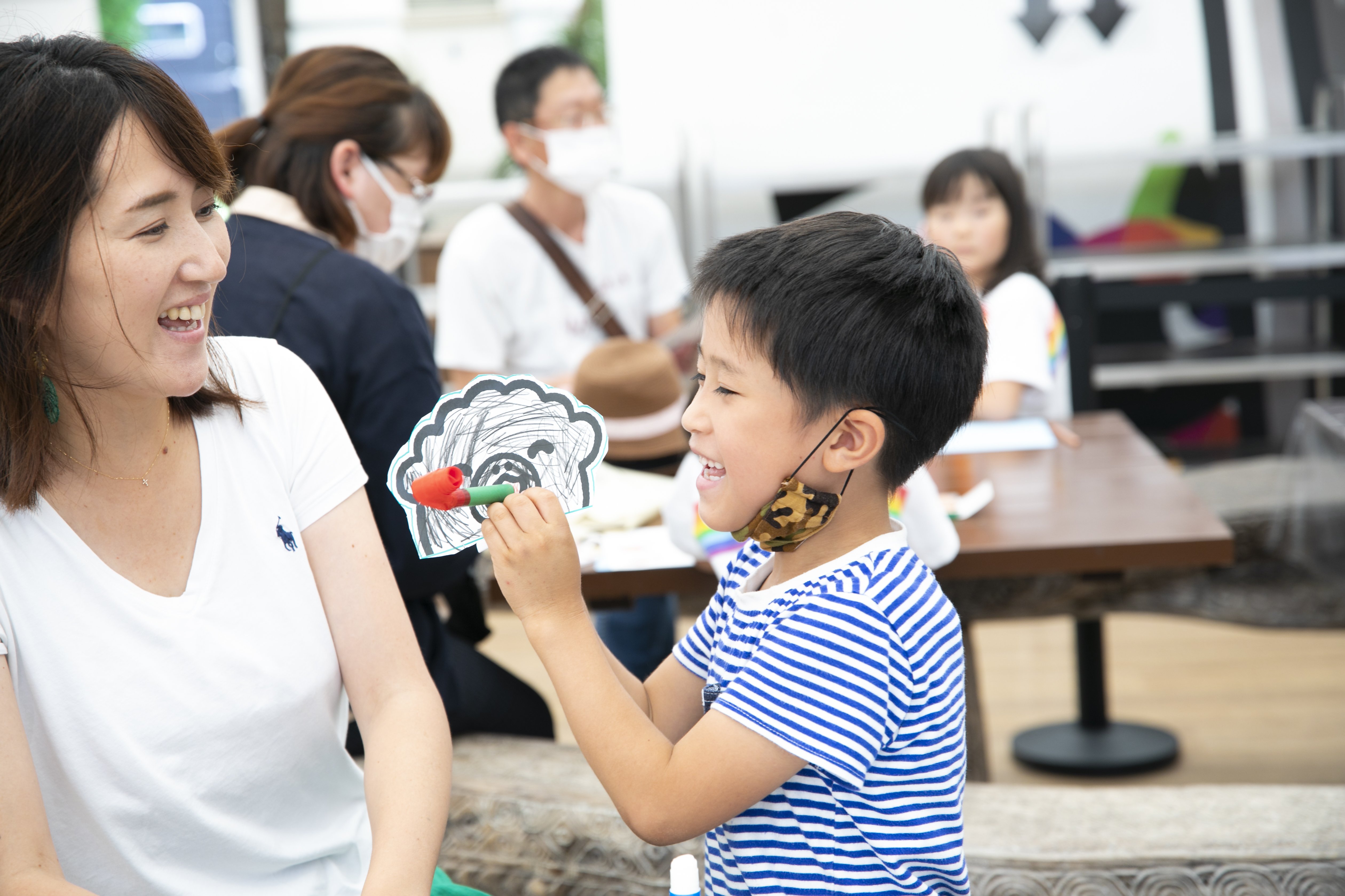 芸術の秋が来る！ニジゲンノモリで夢中になっておもちゃ作り！ ゴジラ