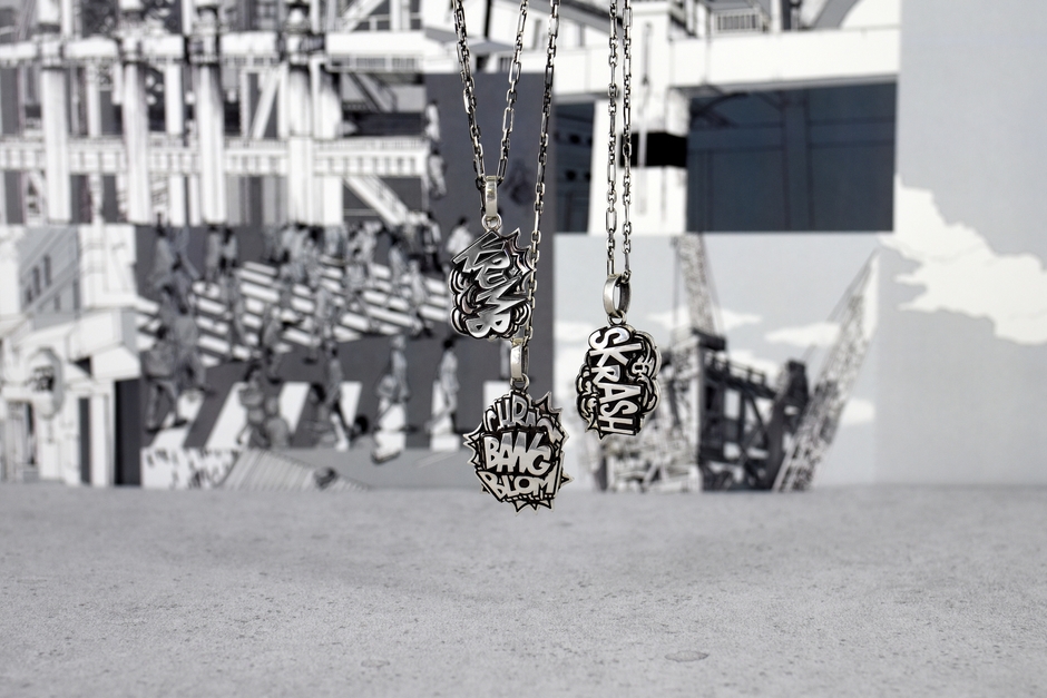 S.E.CLASH NECKLACE KRUMB,BANG,SKRASH