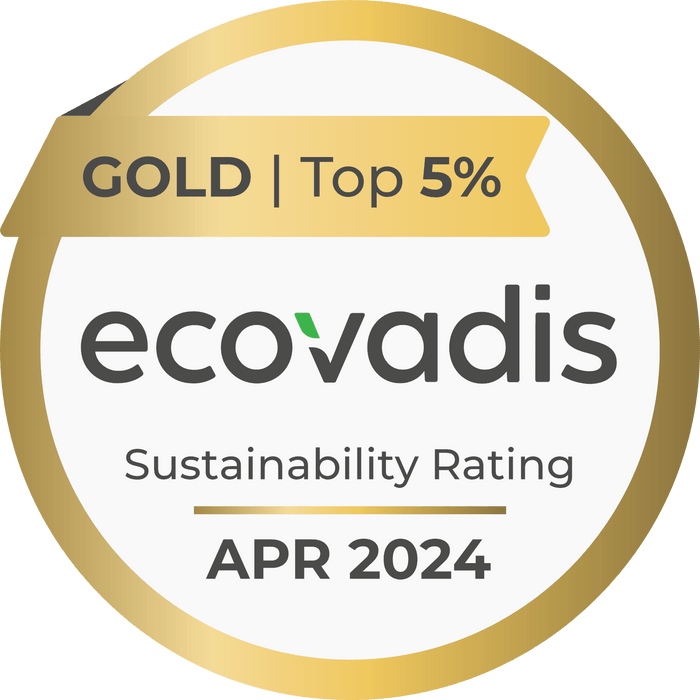 EcoVadis ゴールド評価