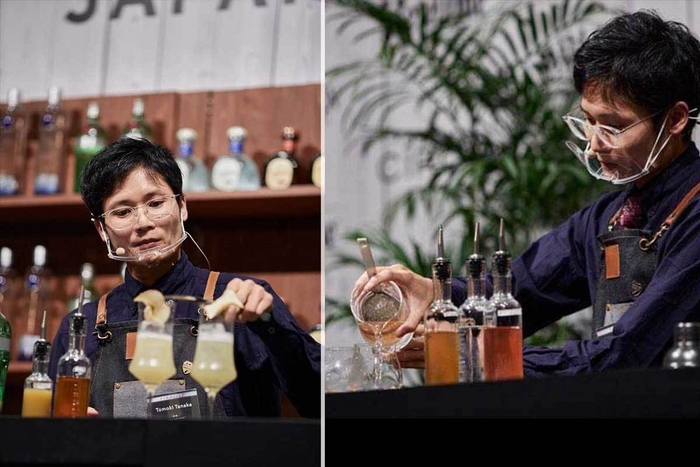 バーテンダー田中 知輝氏