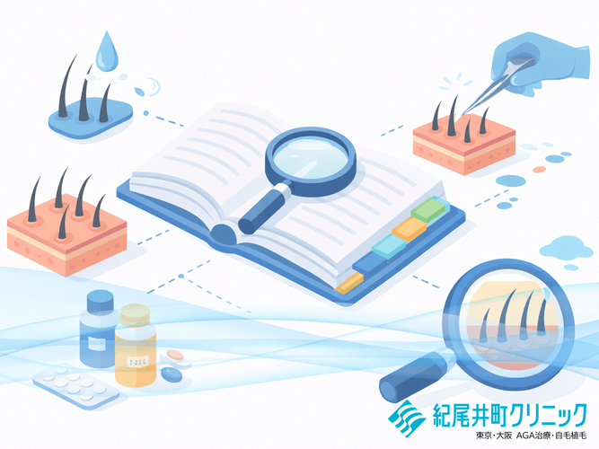 植毛やAGA等に関する用語集を新設