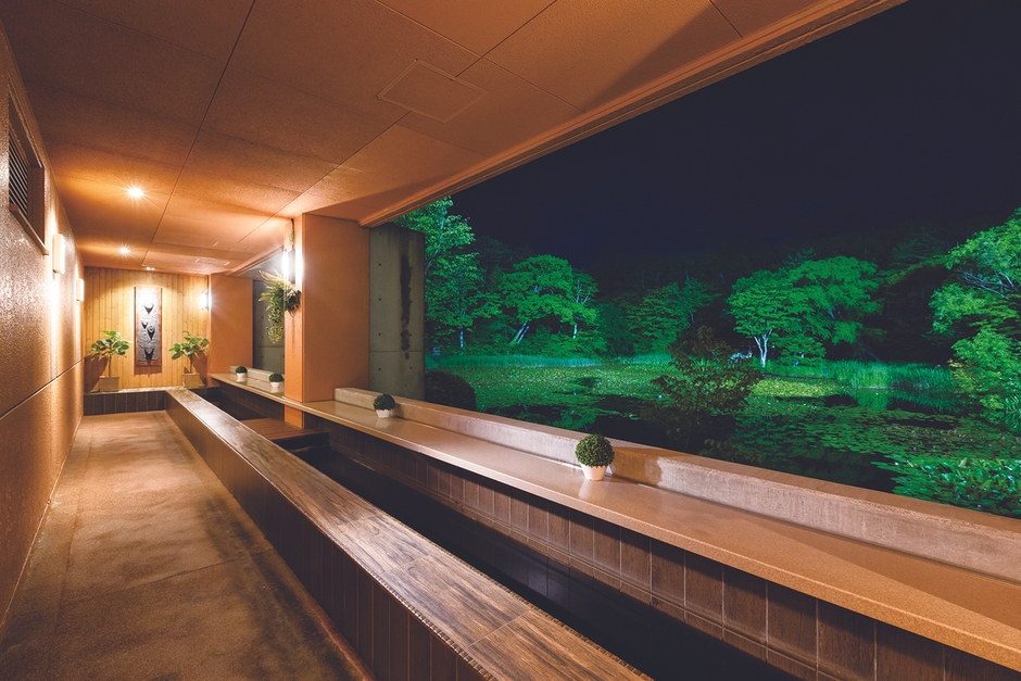 えにわ温泉ほのか　足湯