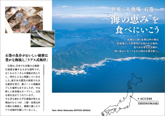 「タベサキ」2019年3月号世界三大漁場・石巻へ