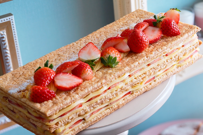 いちごのミルフィーユ