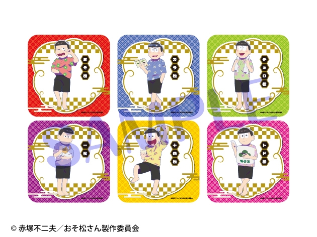 ハンドタオル全6種 各1,100円(税抜)