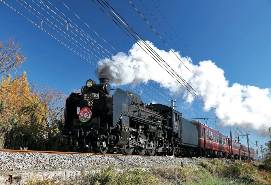 前回コラボ時の様子「SL2019ラストラン～マミーマート×森永～」