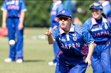 【森ノ宮医療大学】本学学生がクリケット日本代表選手として国際大会に出場しました！