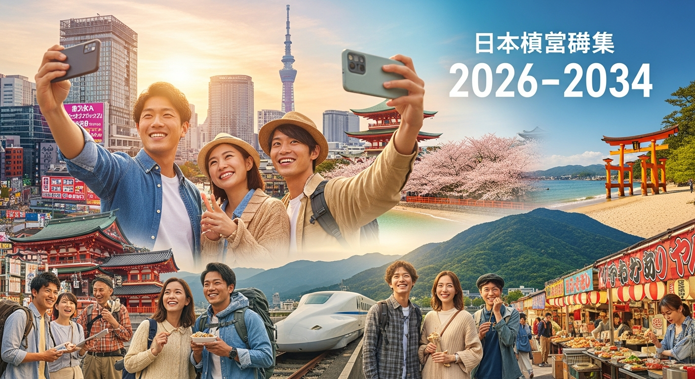 日本のレジャー旅行市場の見通し：2034年までにUSD 102.0十億を超えると予測、CAGR 6.40％で成長