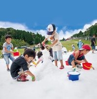 真夏の雪まつり開催時の様子