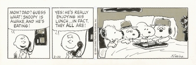 「ピーナッツ」原画 1994年2月22日