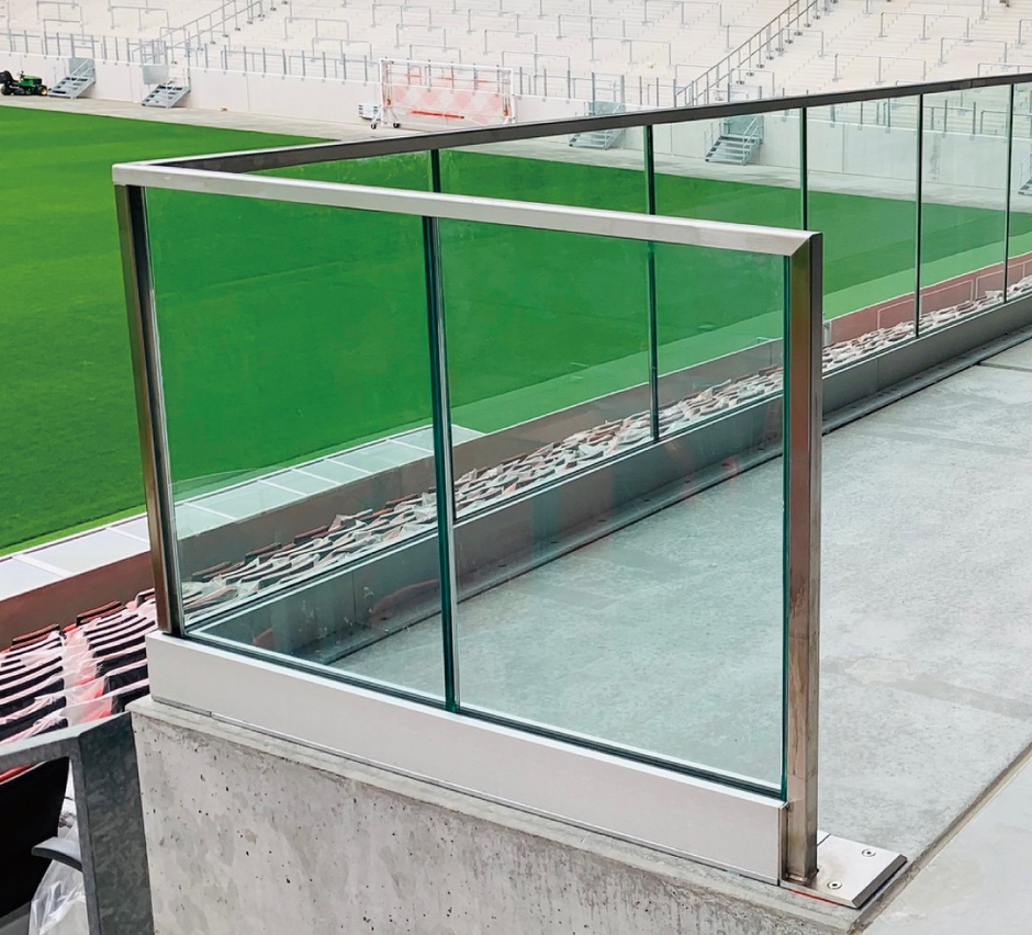 ガラスフェンス用バラストレイド Strongタイプ