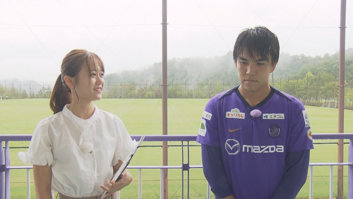 岡本愛衣（HOMEアナウンサー）・田中聡選手（サンフレッチェ広島）