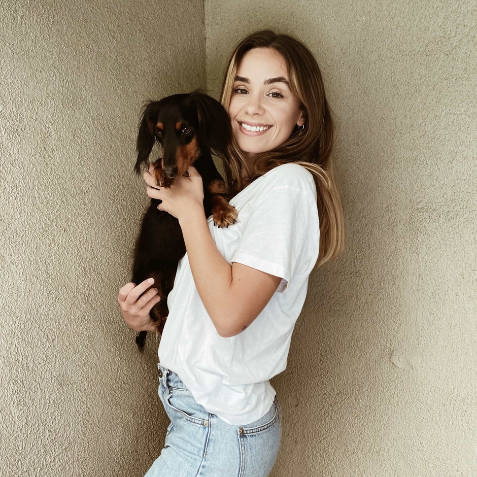 オーナーのlolandaさんと愛犬