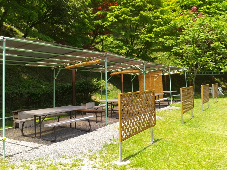 バーベキューエリア