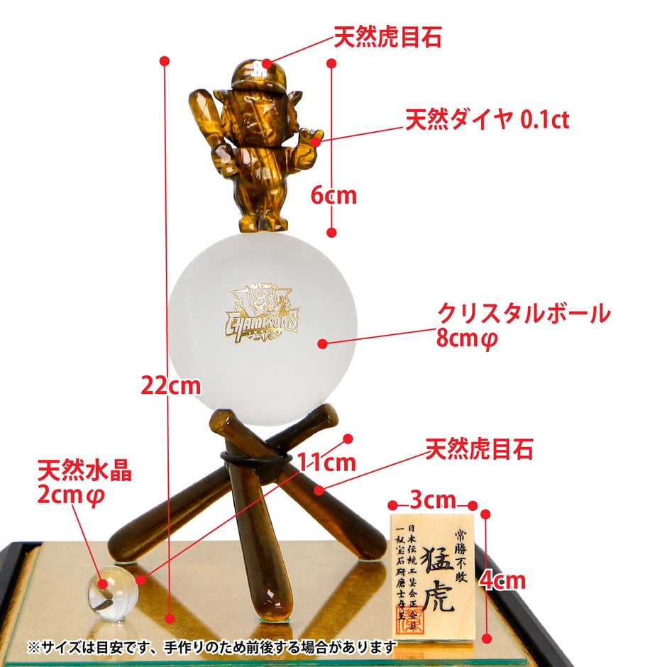 オブジェのサイズ