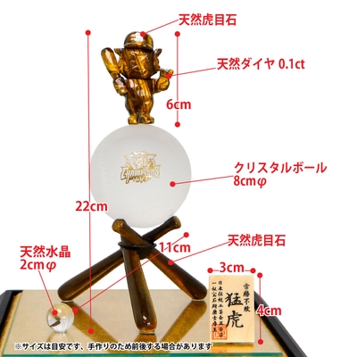 オブジェのサイズ