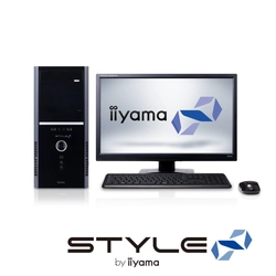 iiyama PC「STYLE∞（スタイル インフィニティ）」より AMD(R) Ryzen(TM) 7 1800Xと NVIDIA(R) GeForce(R) GTX 1070 Tiを搭載した 大容量ツインドライブ構成のミドルタワーパソコンを発売